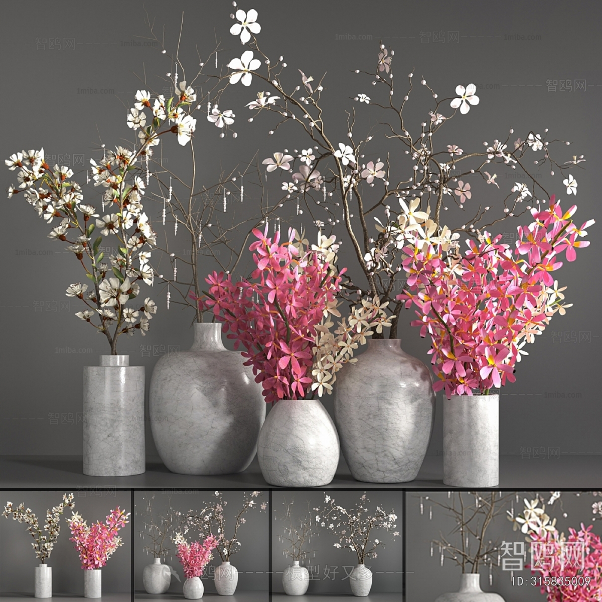 Modern Nordic Style Flowers