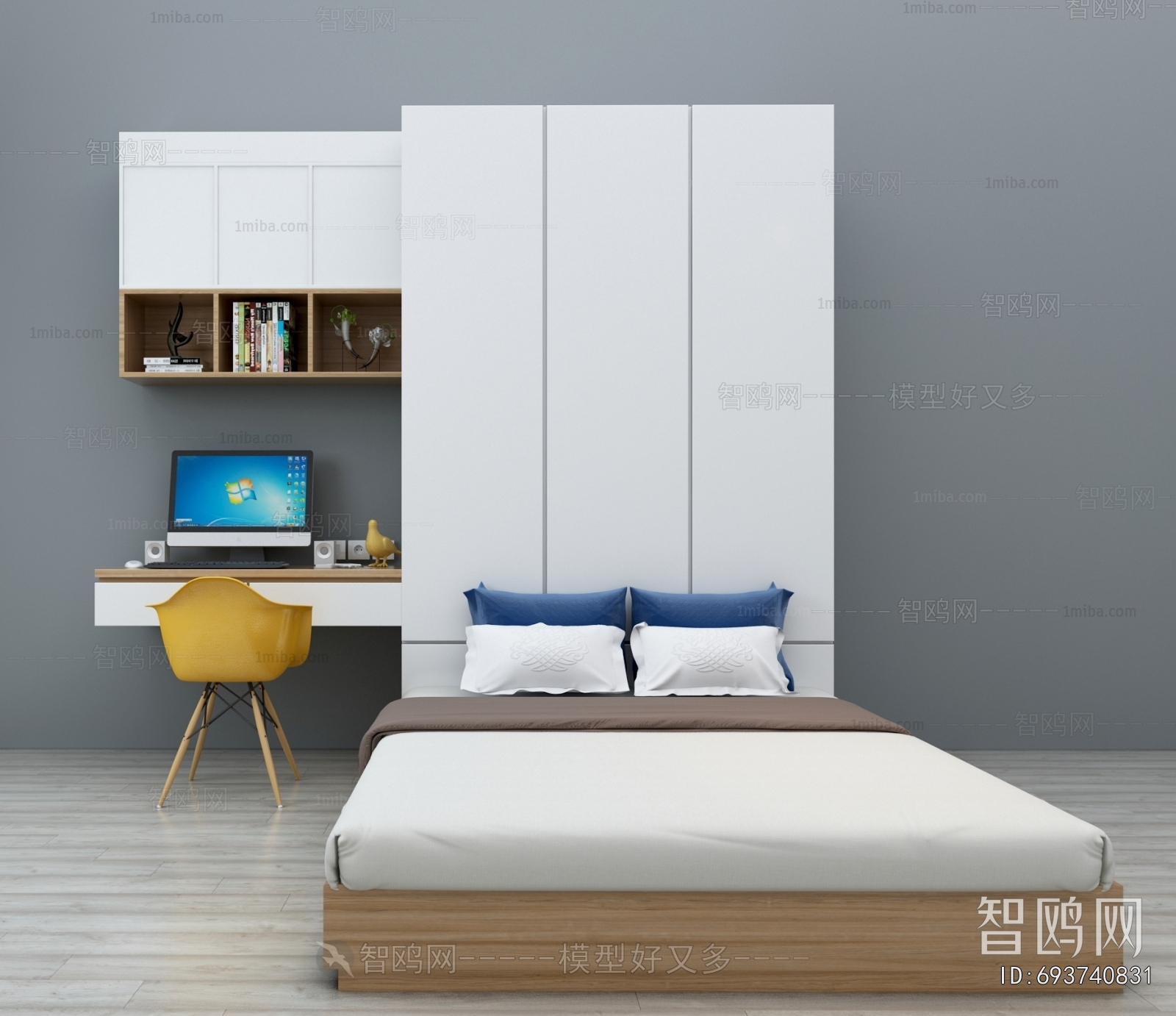 Modern Double Bed