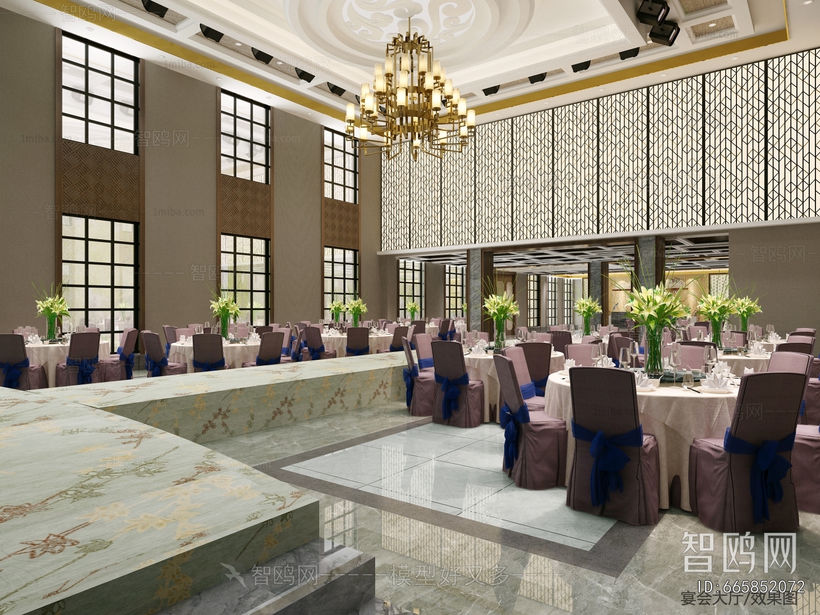 New Chinese Style Banquet Hall