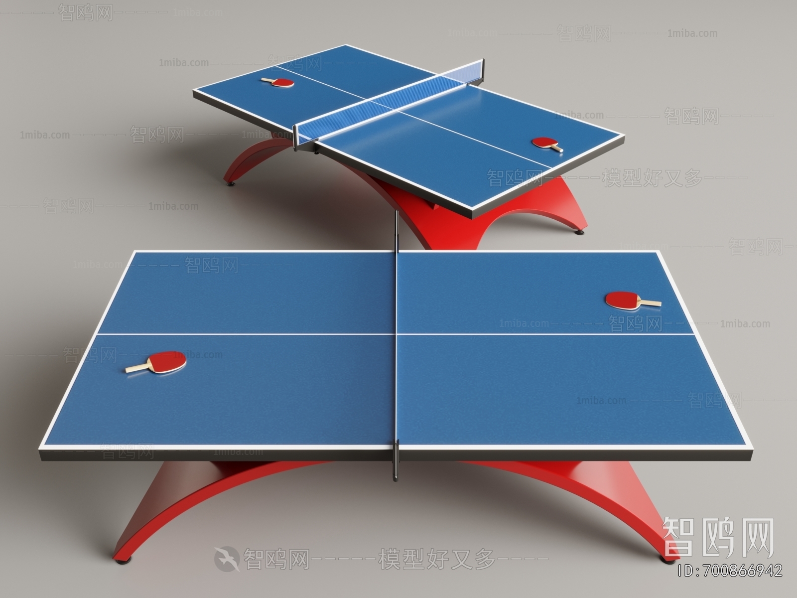 Modern Table-tennis Table