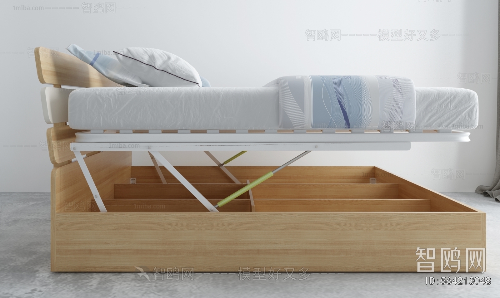 New Chinese Style Double Bed