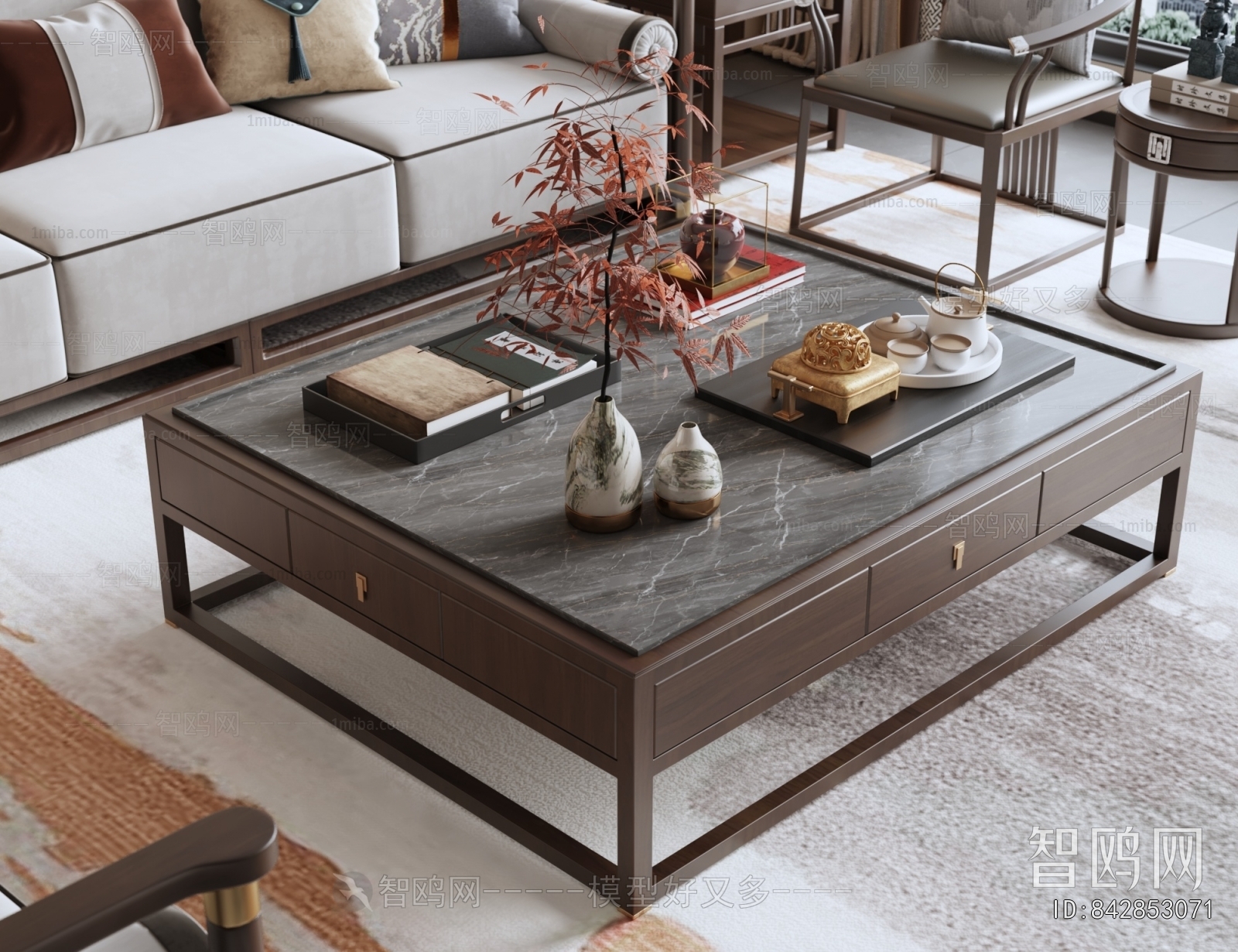 New Chinese Style Coffee Table