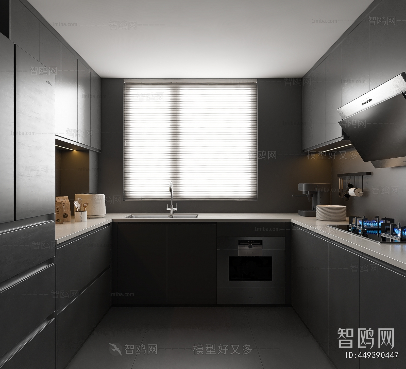 Modern The Kitchen