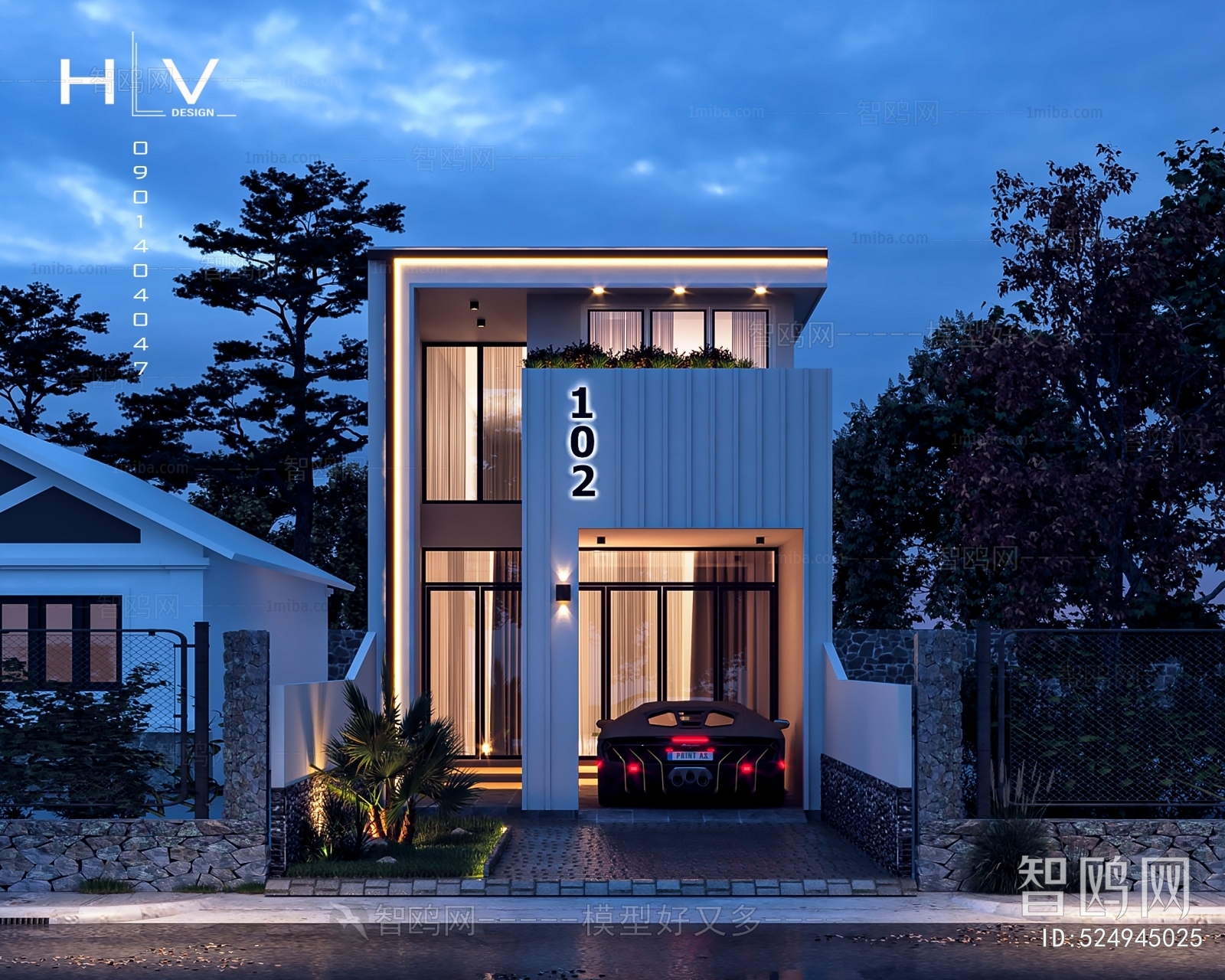 Modern Detached Villa