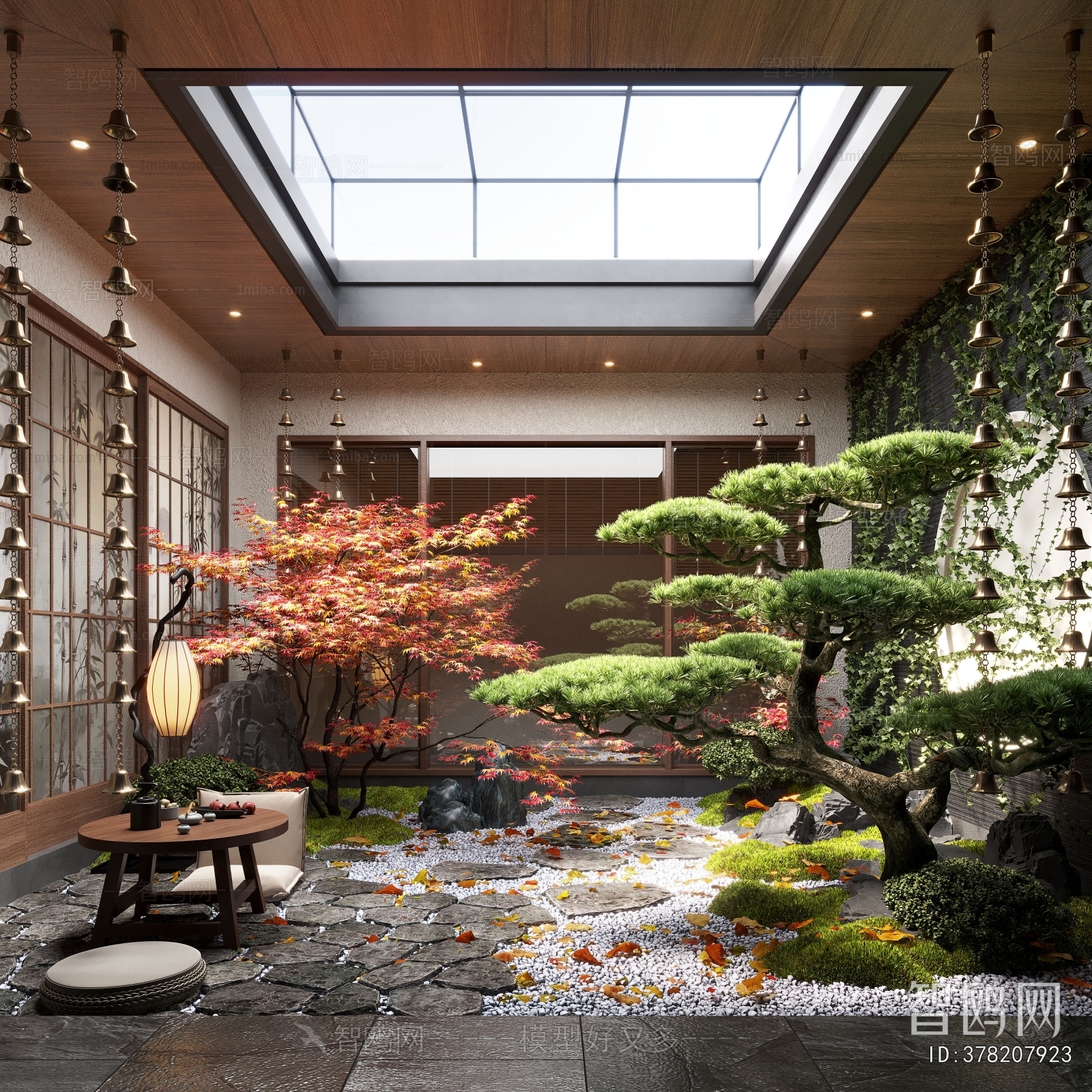 New Chinese Style Courtyard/landscape