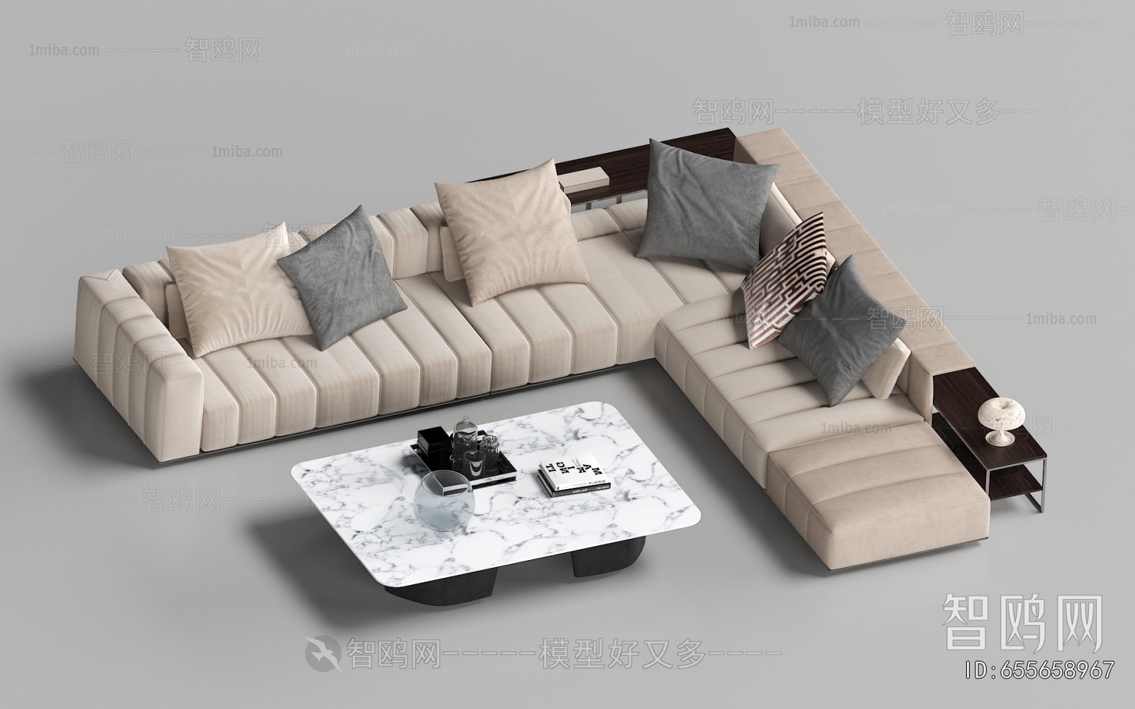 Modern Multi Person Sofa