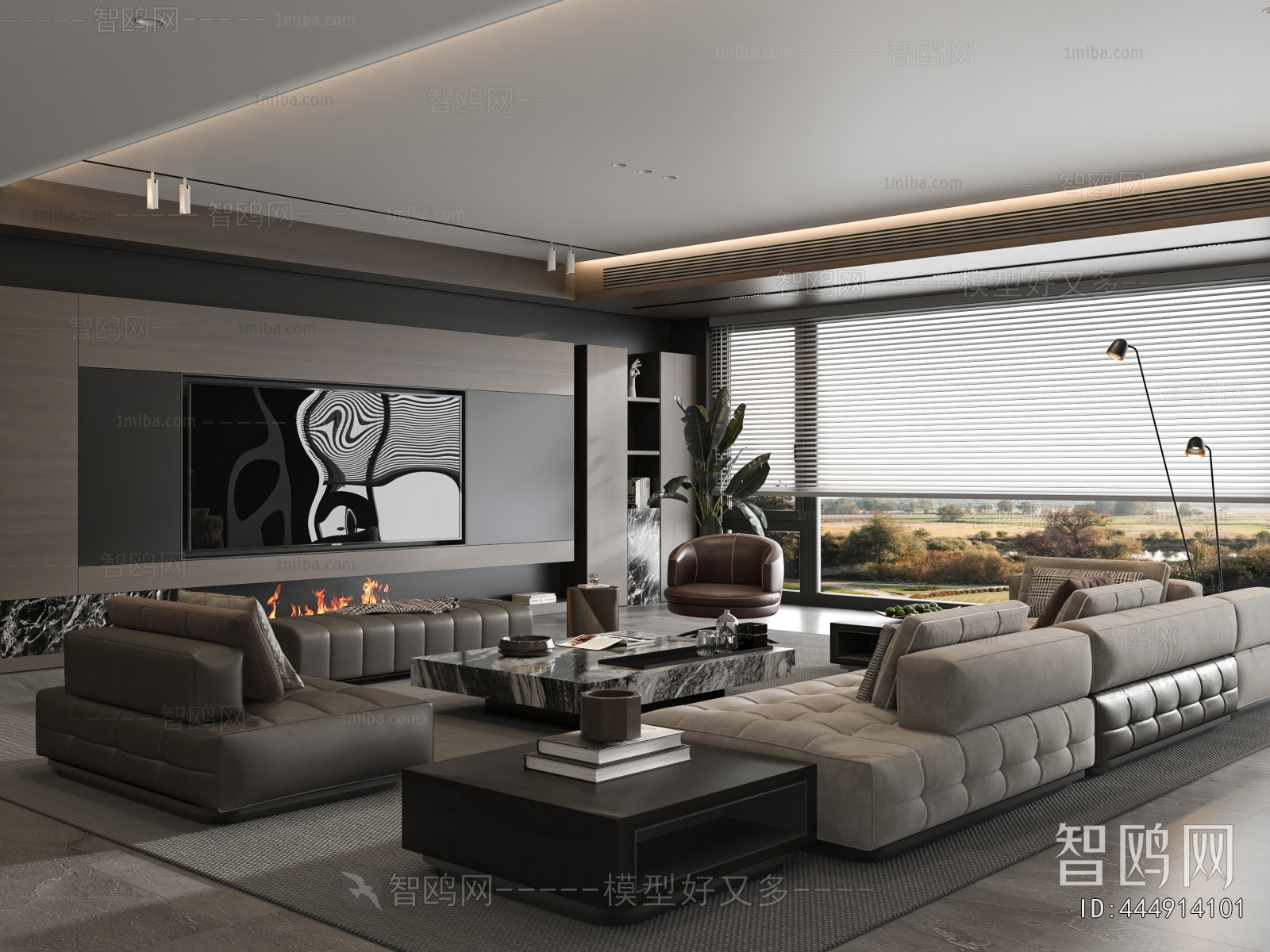 Modern A Living Room