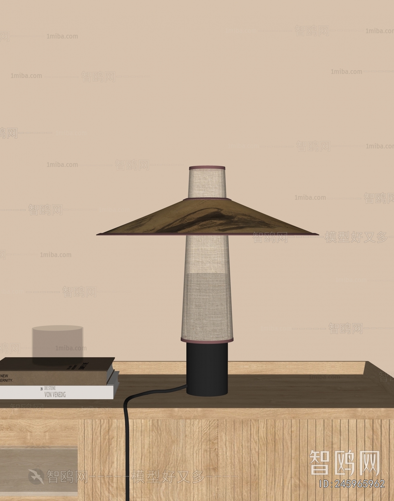 Wabi-sabi Style Table Lamp