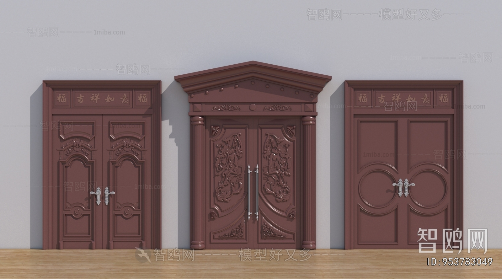 European Style Double Door