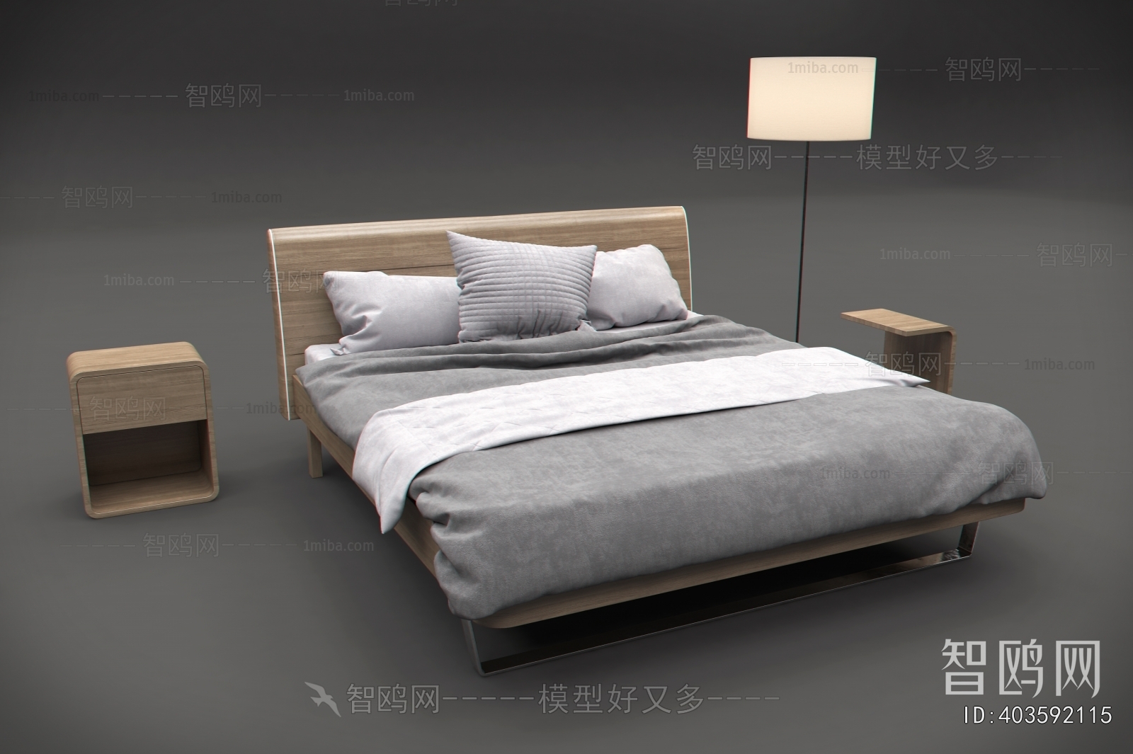 Modern Double Bed