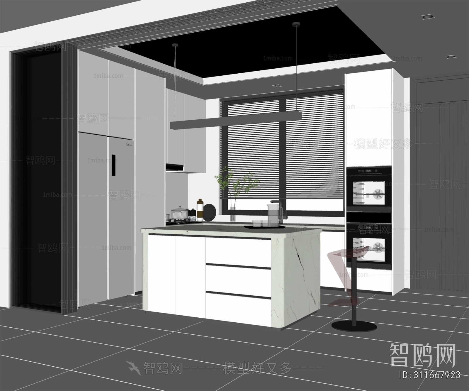 Modern Open Kitchen