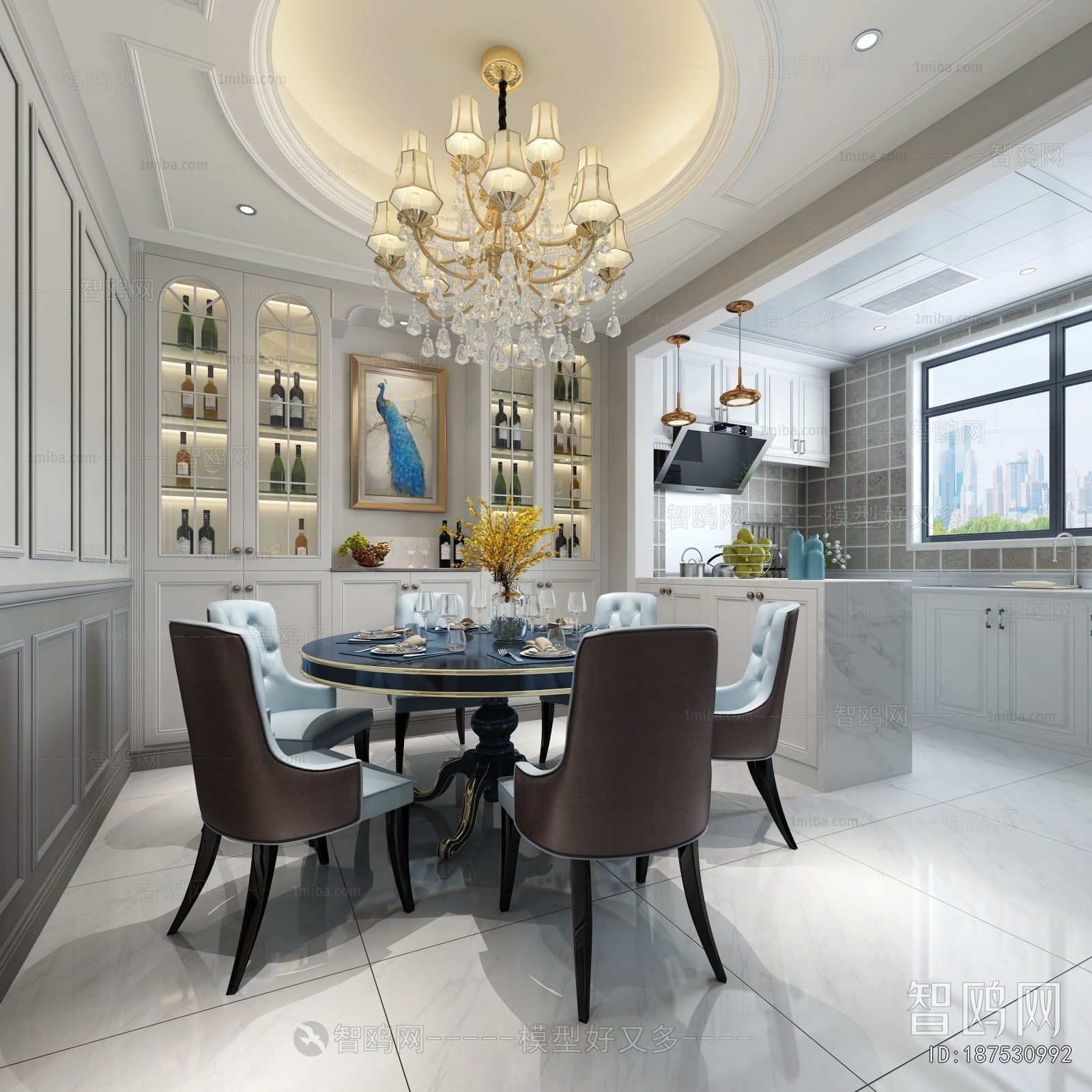 European Style Dining Room