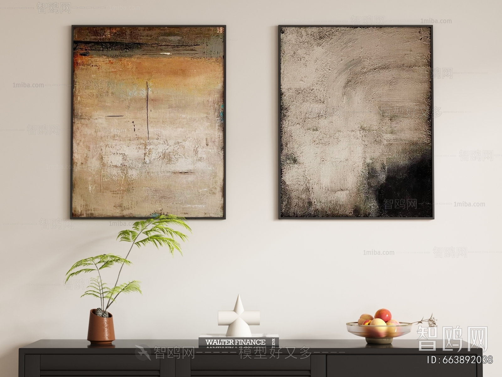 Wabi-sabi Style Painting