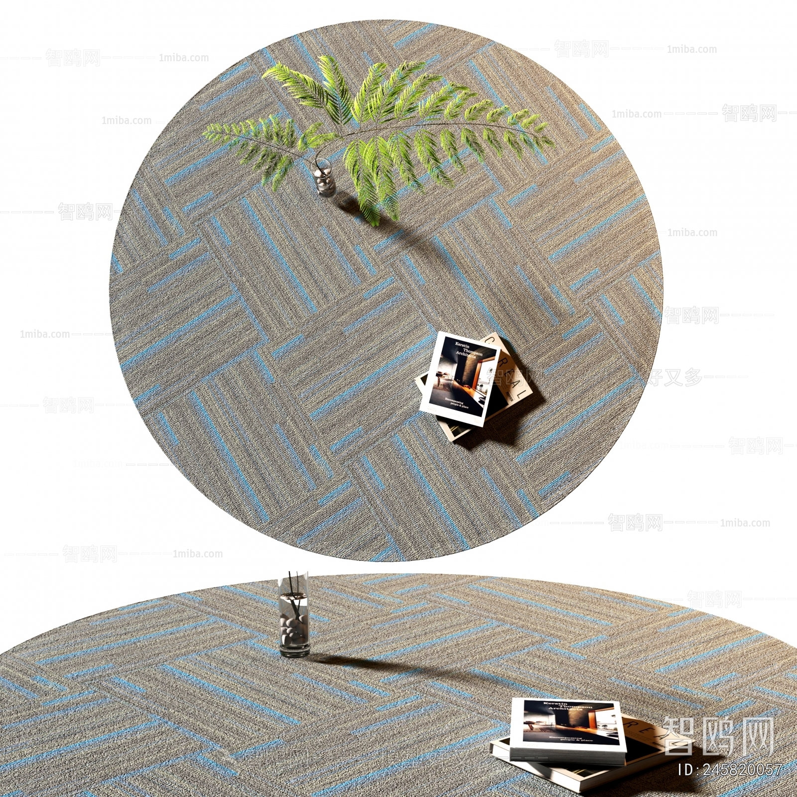 Modern Circular Carpet