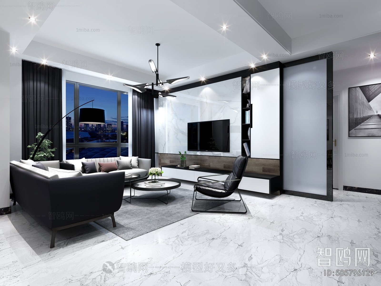 Modern A Living Room