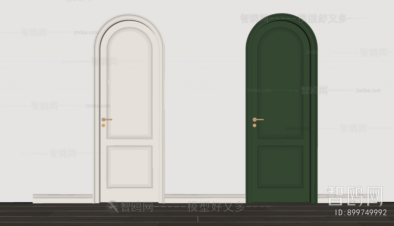 French Style Single Door