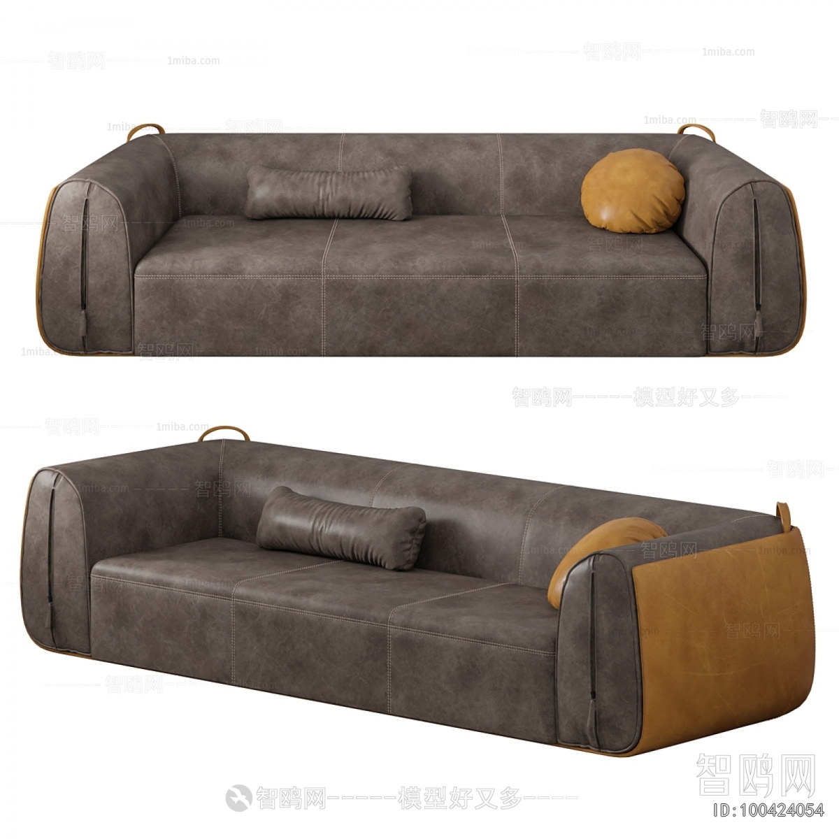 Modern Three-seat Sofa