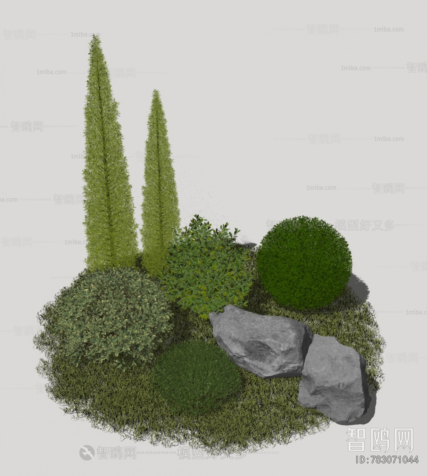 Modern Shrubbery