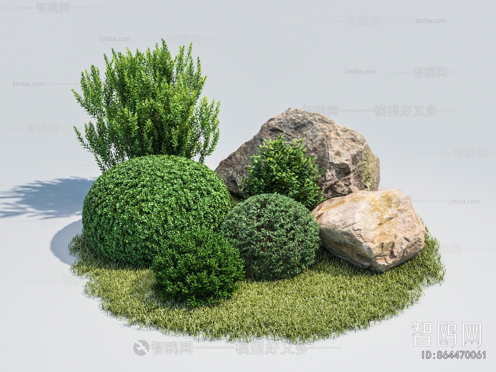 Modern Shrubbery