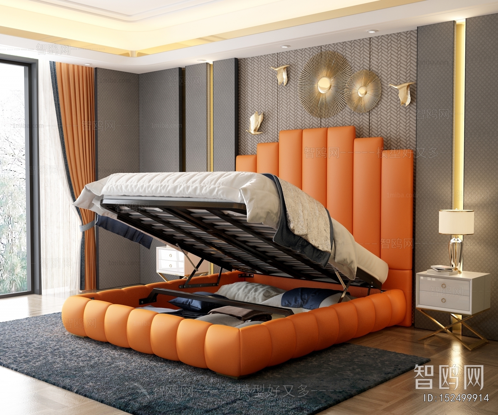 Modern Double Bed