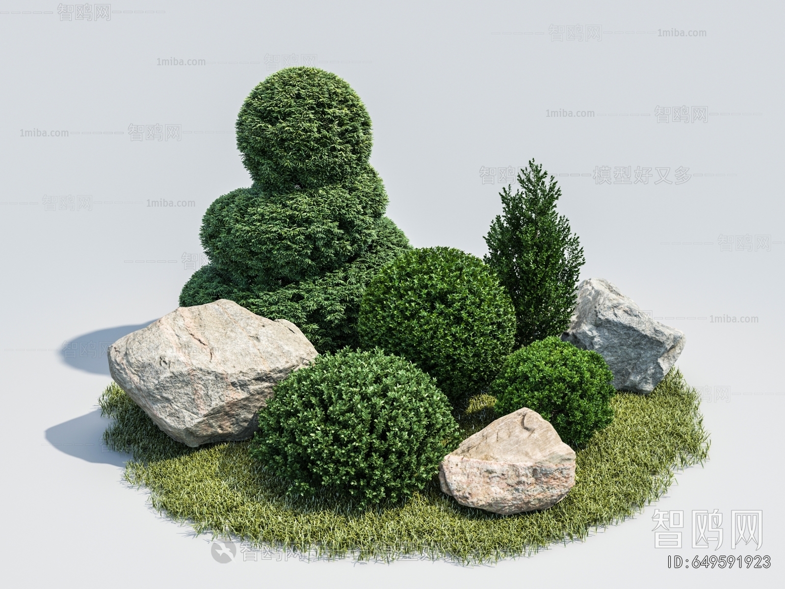 Modern Shrubbery