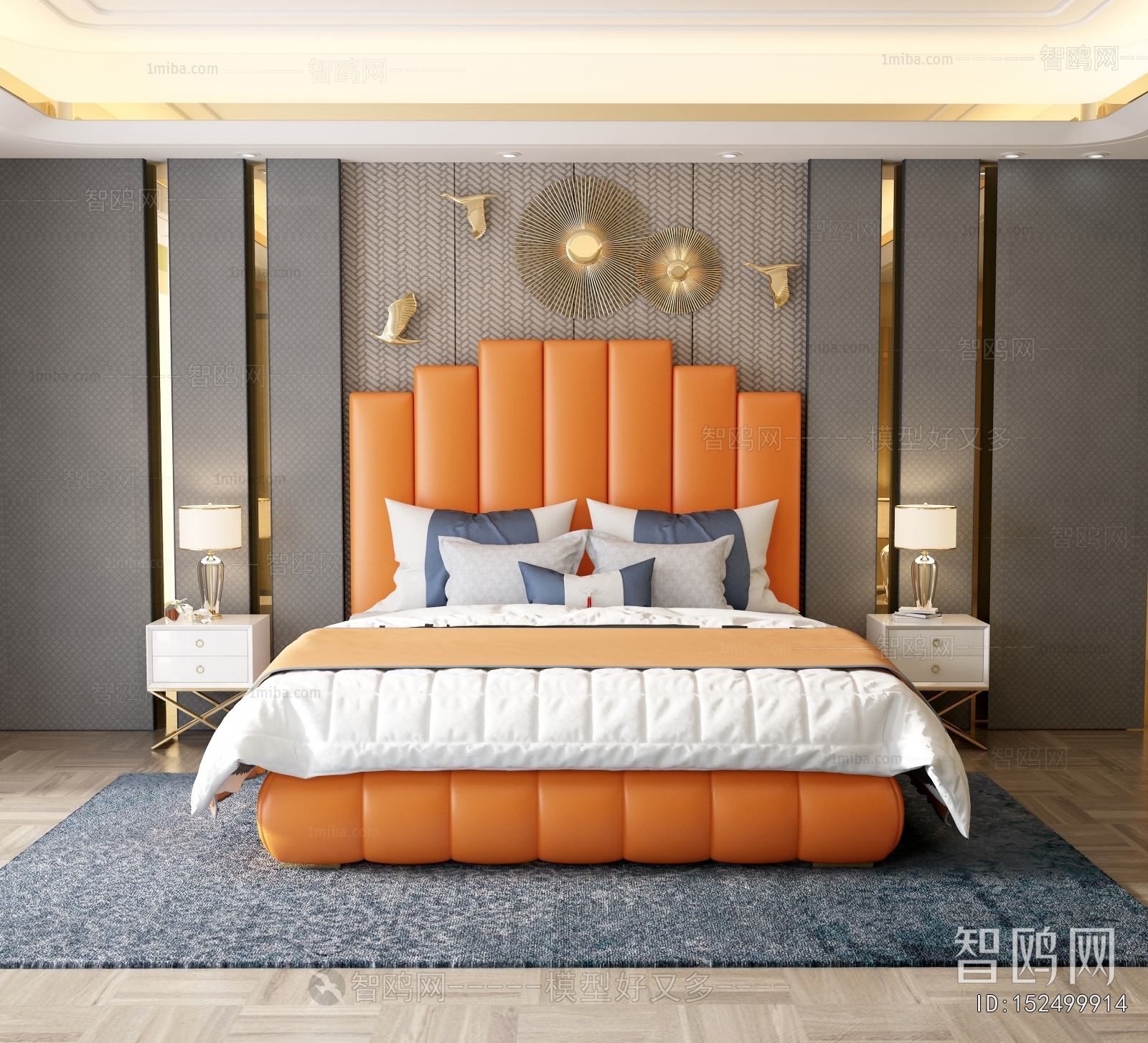 Modern Double Bed