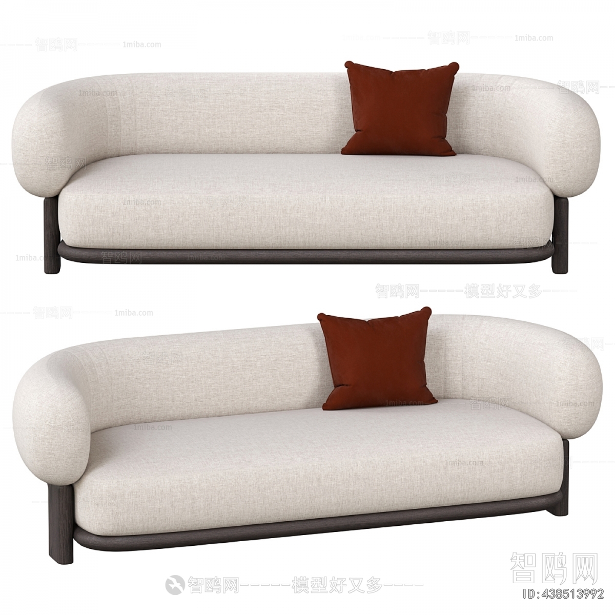 Modern Three-seat Sofa