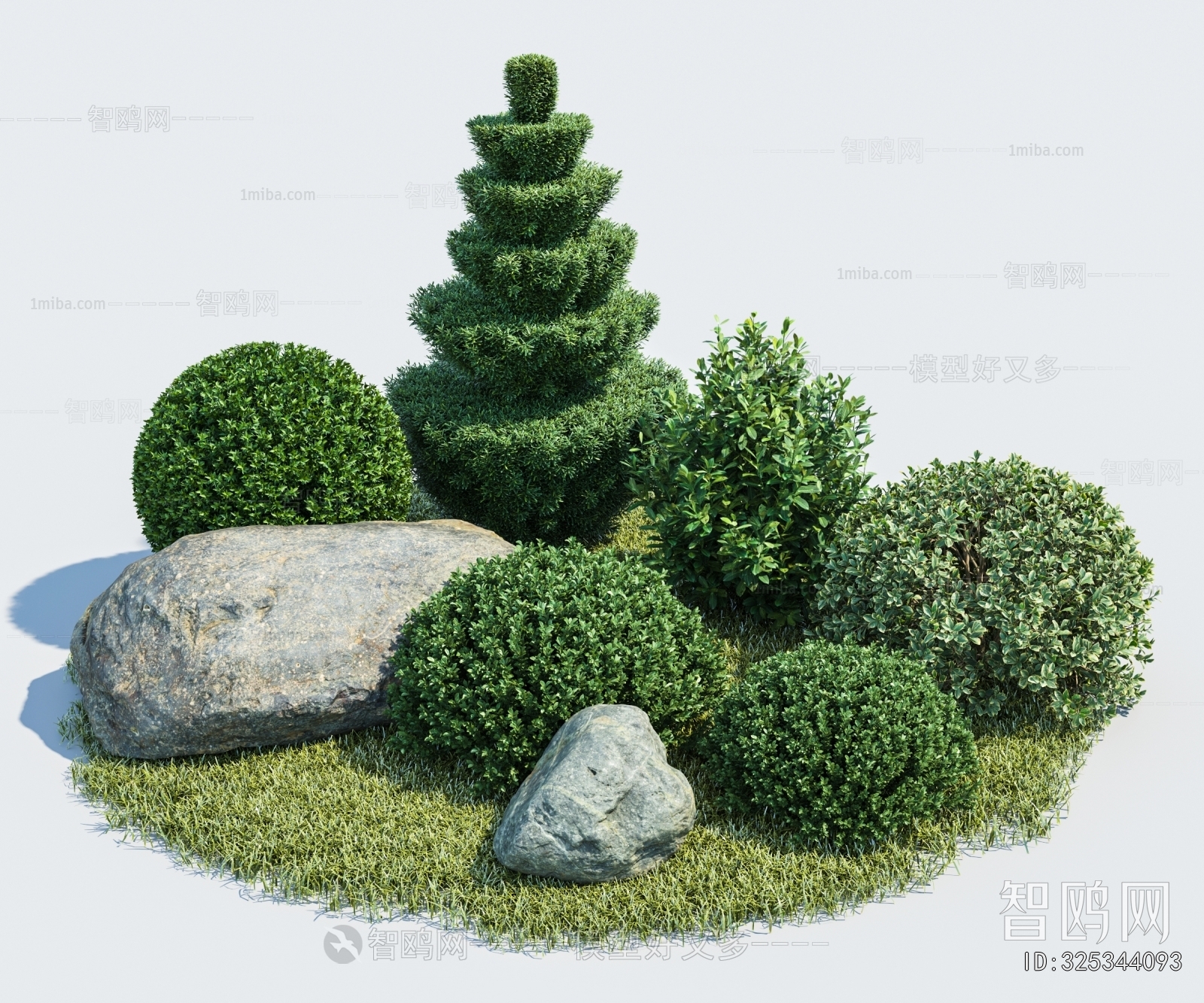 Modern Shrubbery