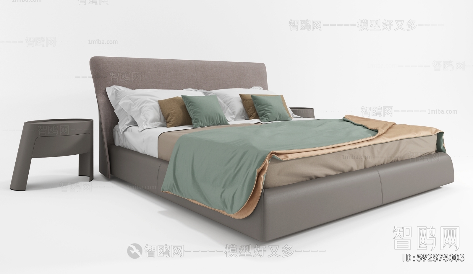 Modern Double Bed