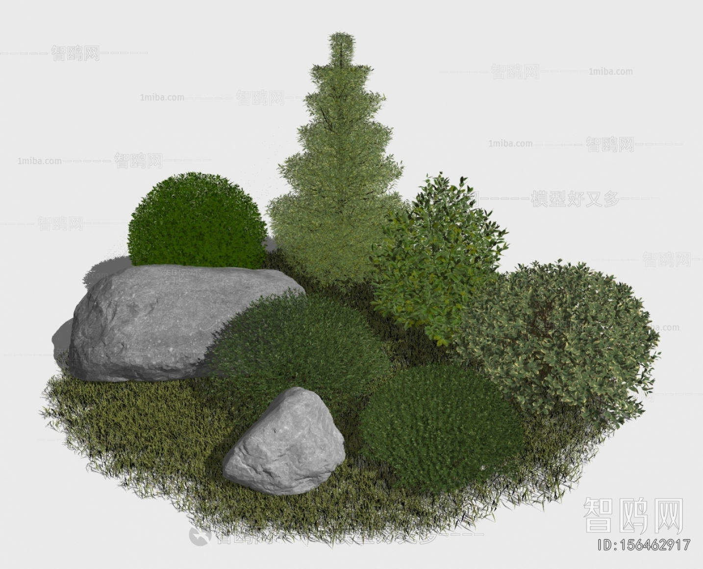 Modern Shrubbery