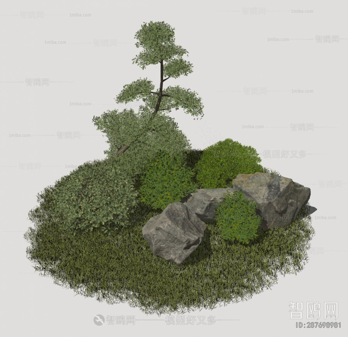 Modern Shrubbery