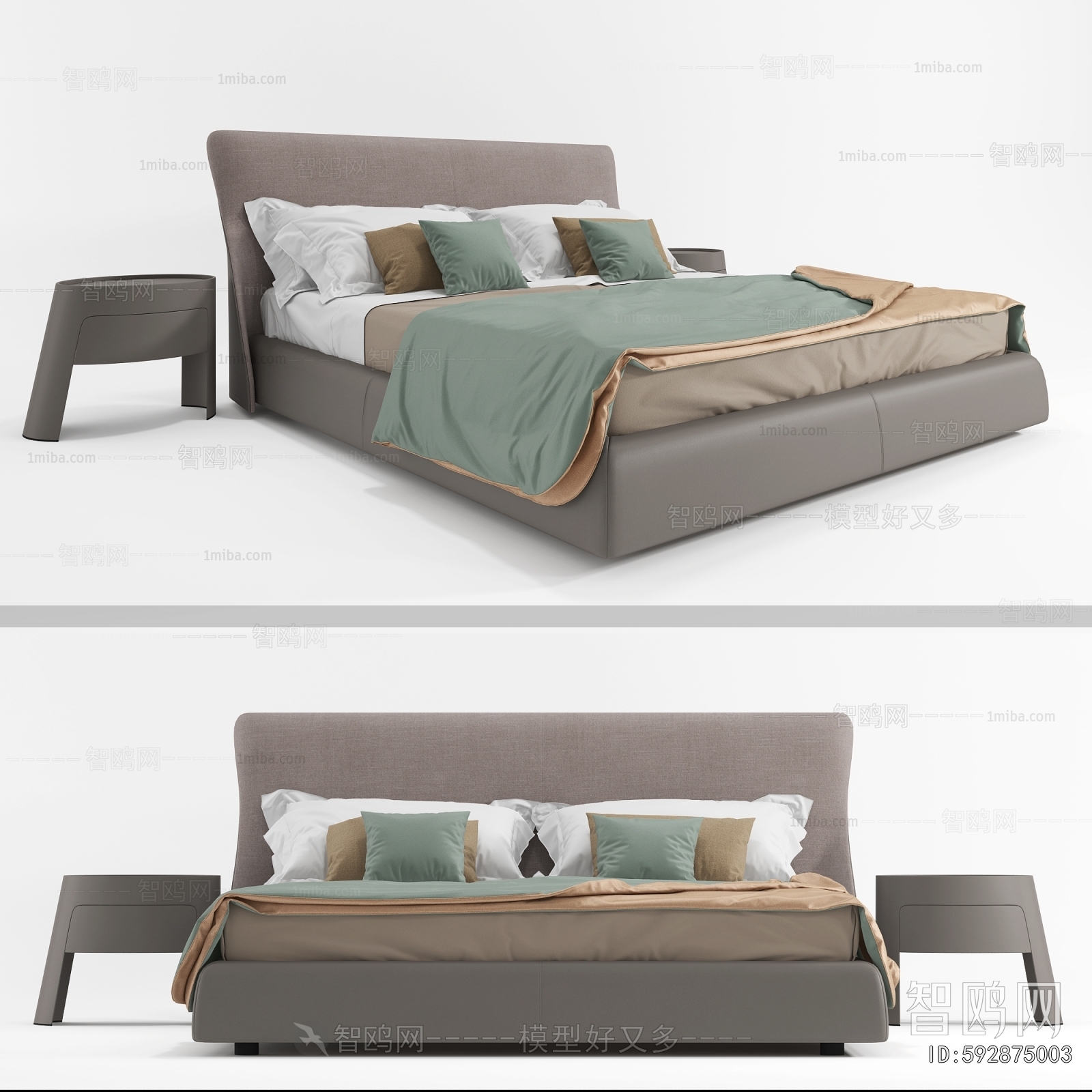 Modern Double Bed