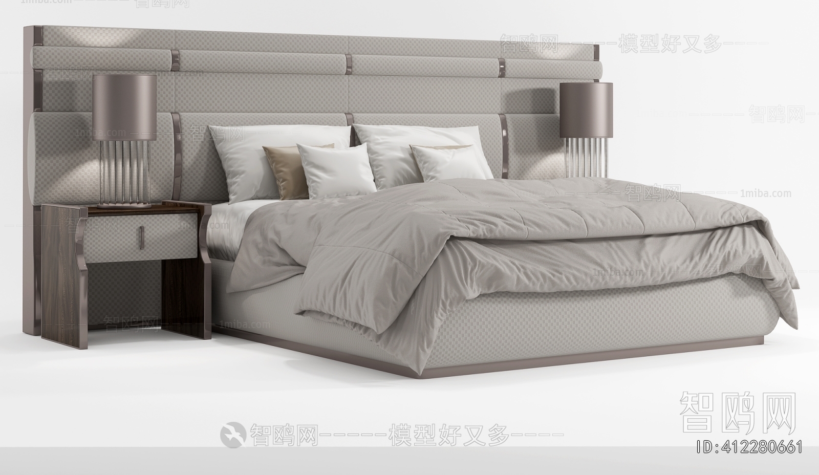 Modern Double Bed