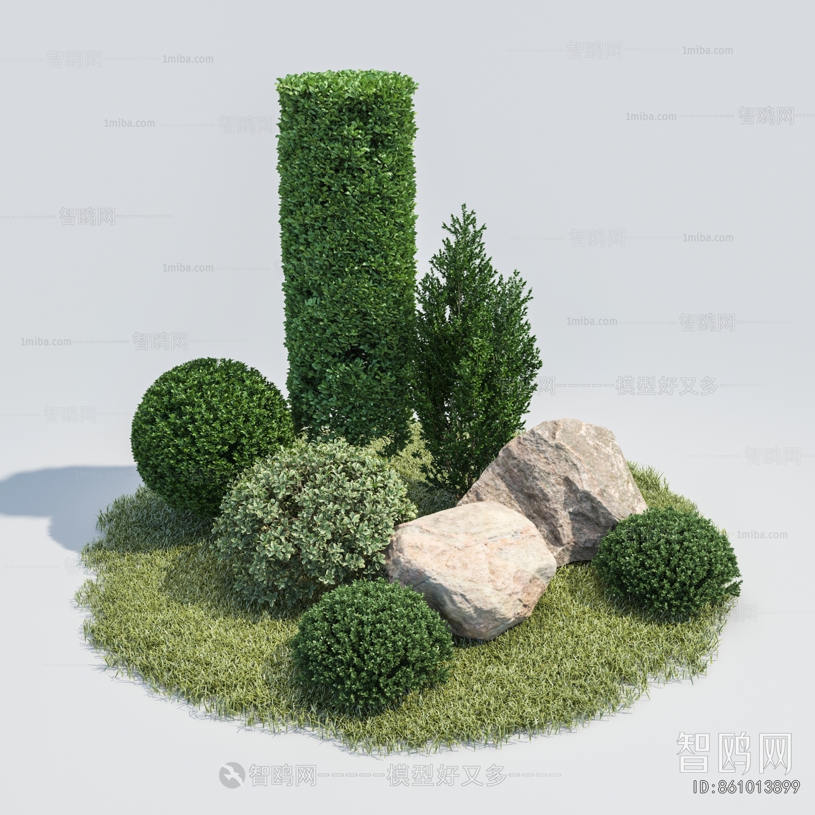 Modern Shrubbery