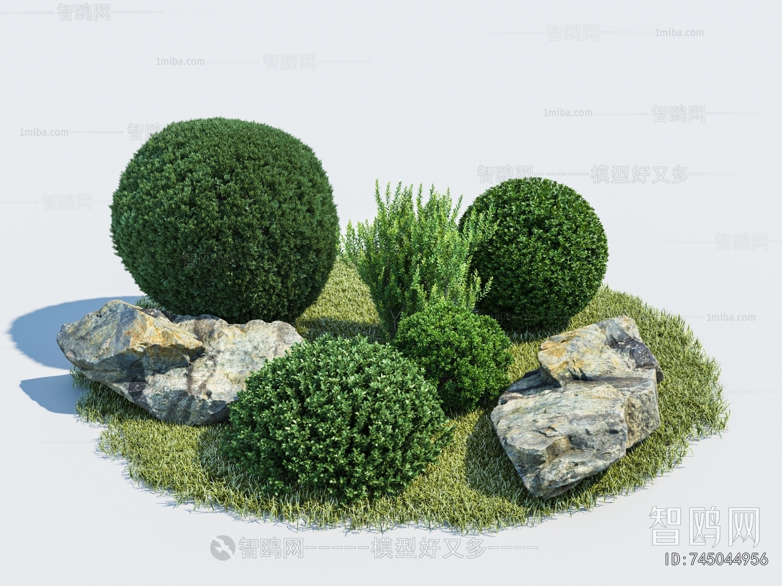 Modern Shrubbery