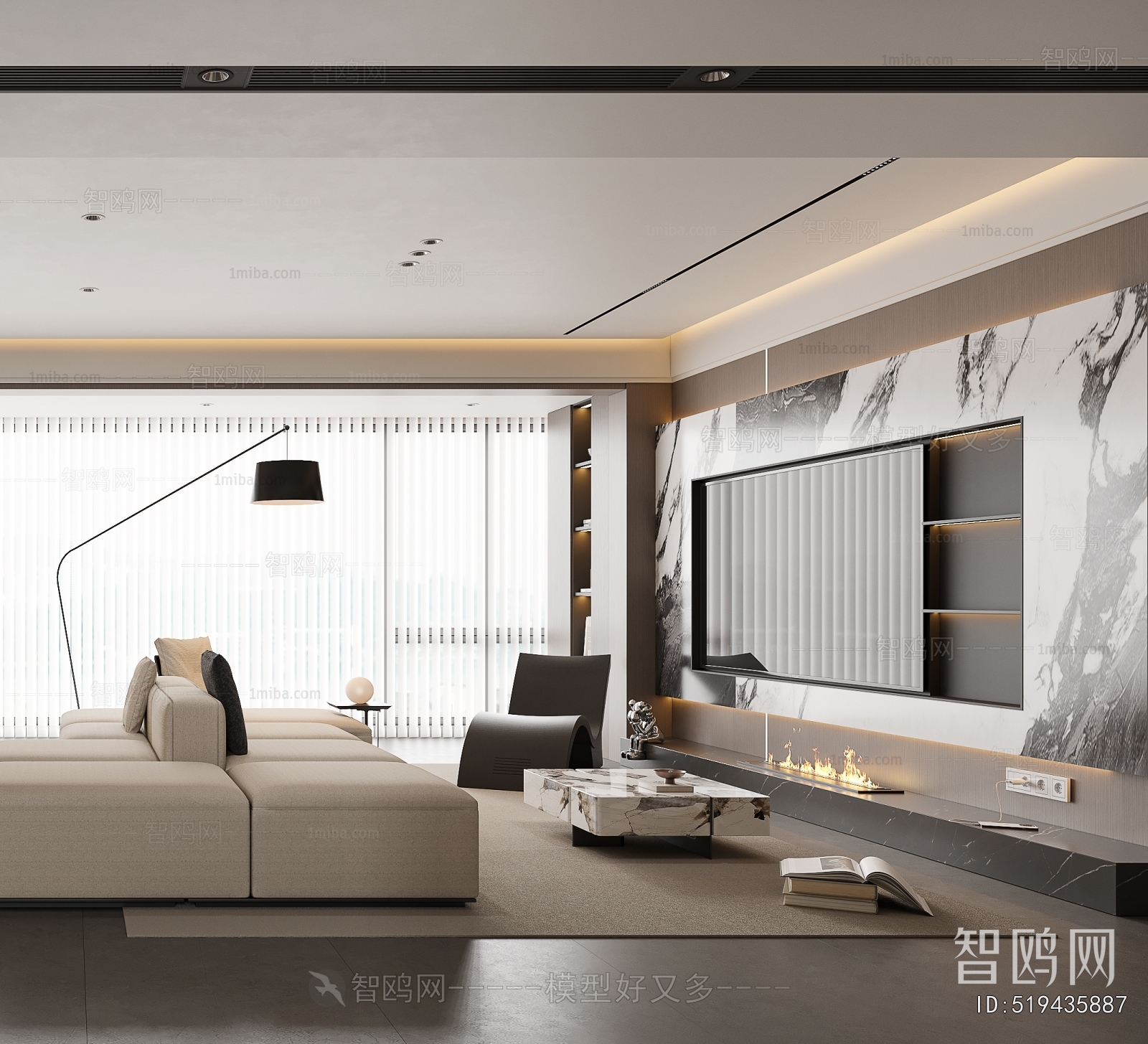 Modern A Living Room