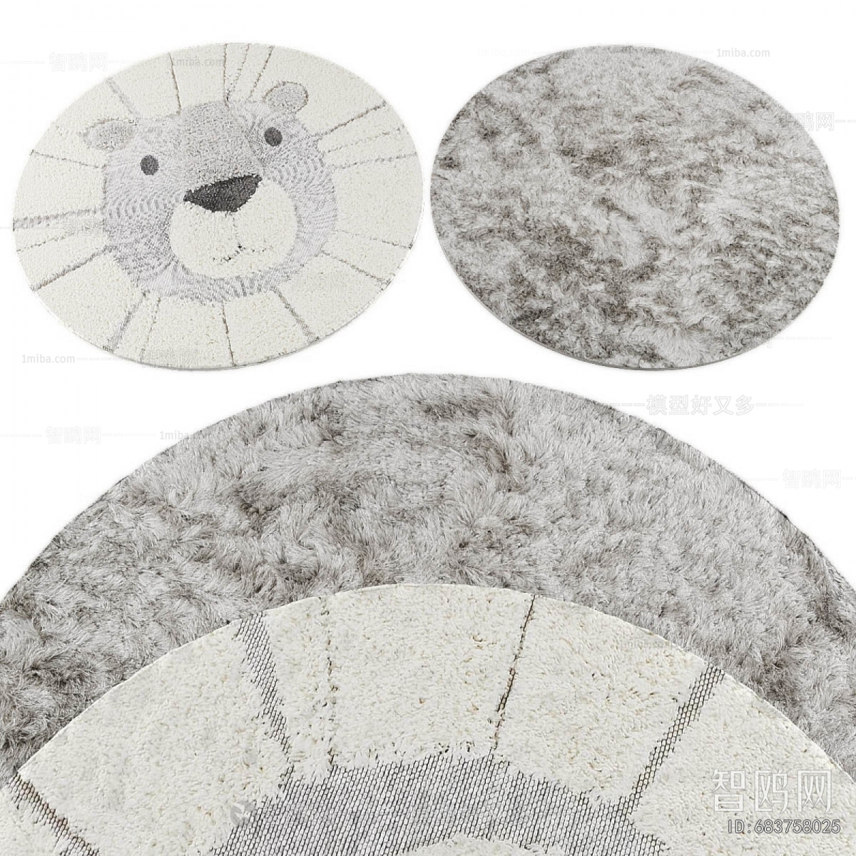 Modern Circular Carpet