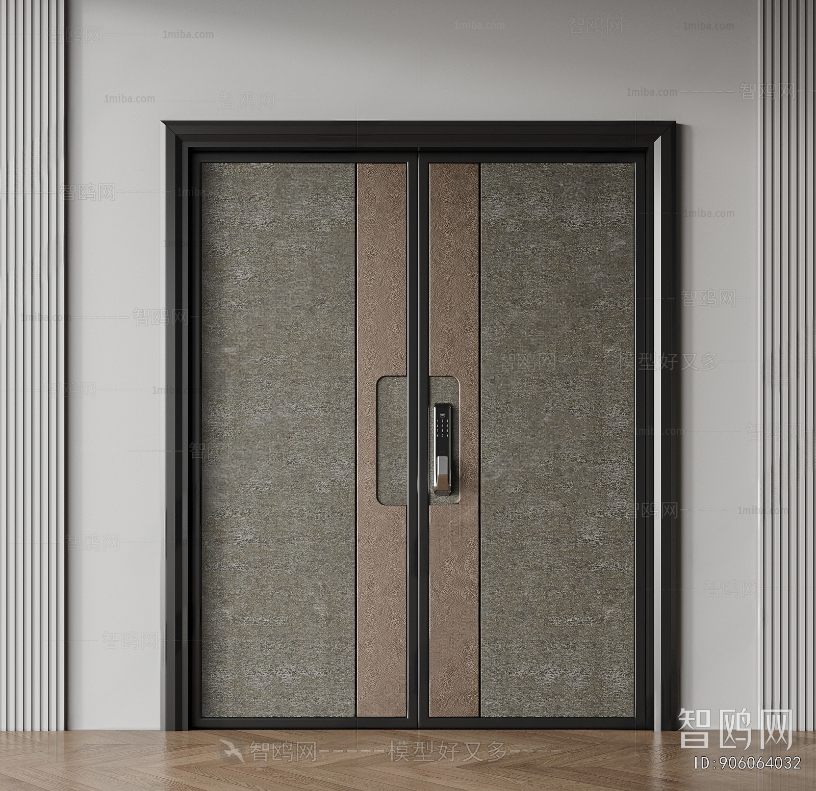 Modern Double Door