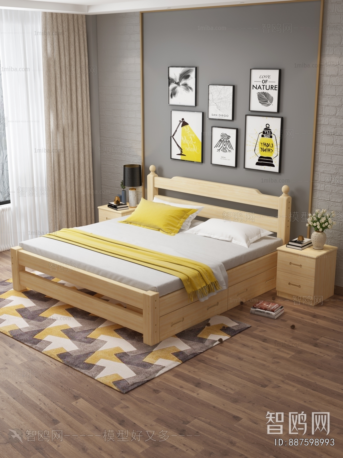 Nordic Style Bedroom