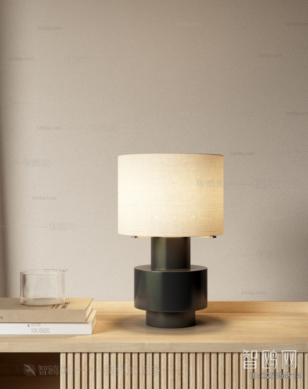 Wabi-sabi Style Table Lamp