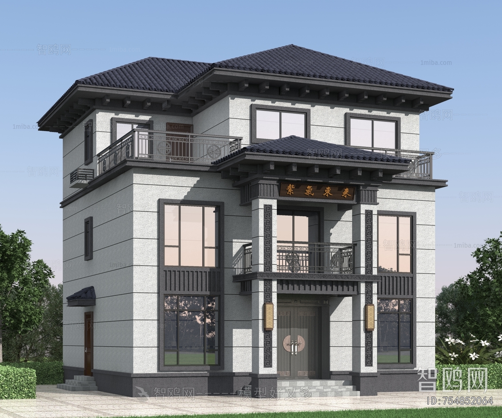 New Chinese Style Detached Villa