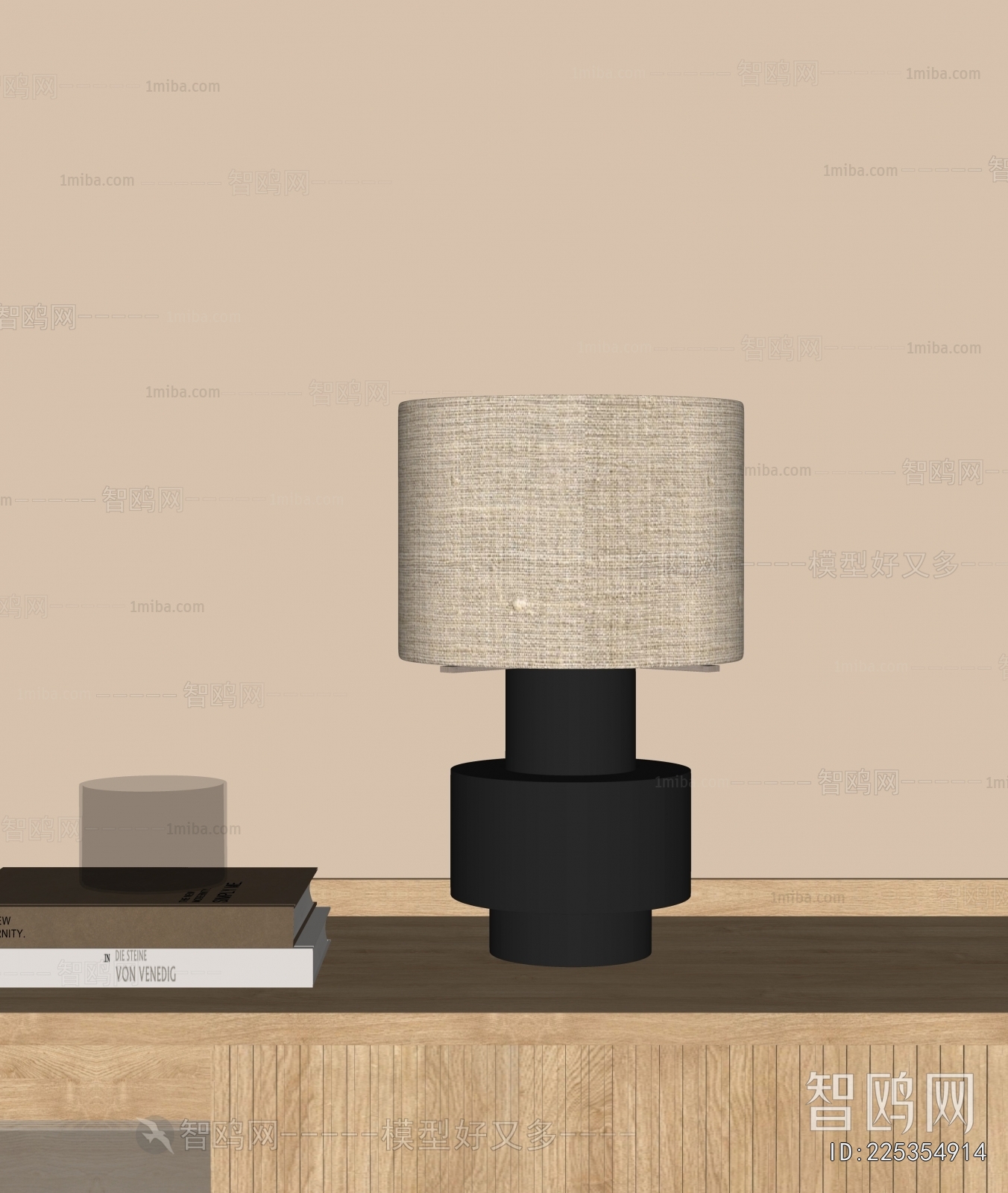 Wabi-sabi Style Table Lamp