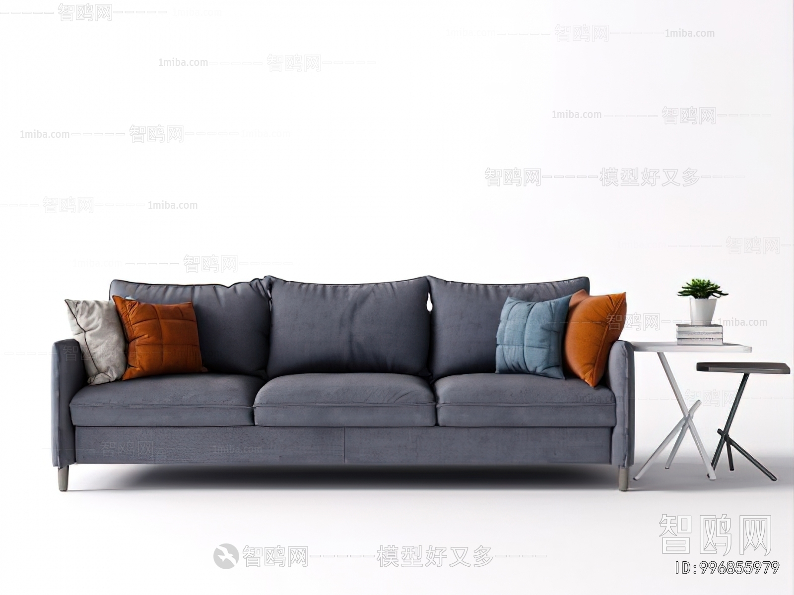 Modern Three-seat Sofa