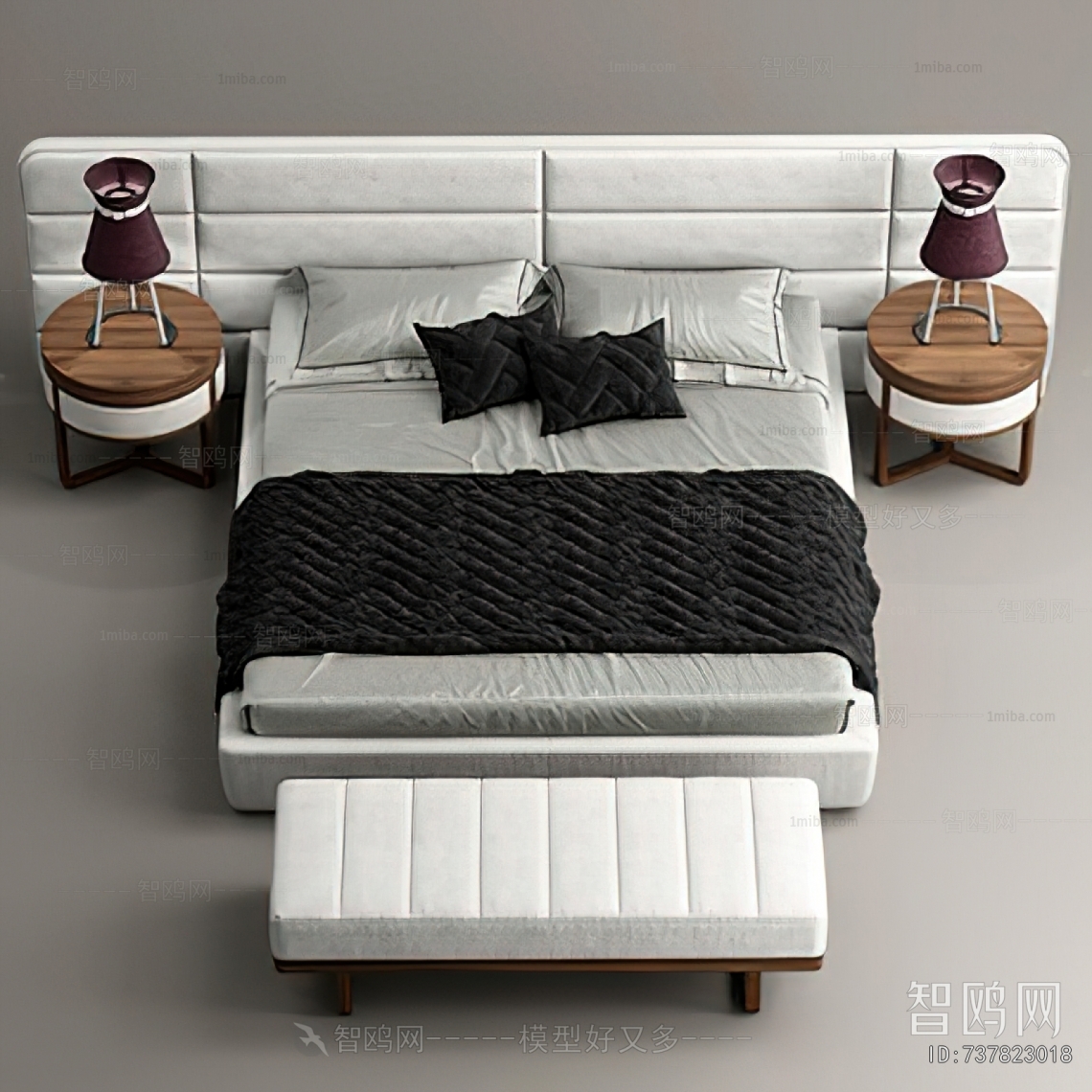 Modern Double Bed