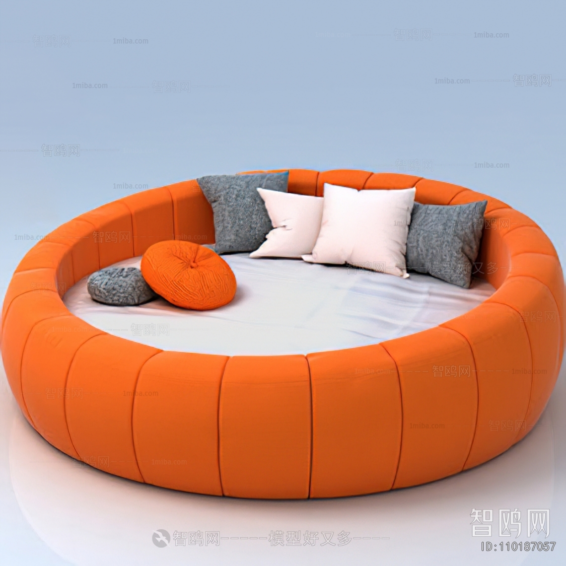 Modern Round Bed