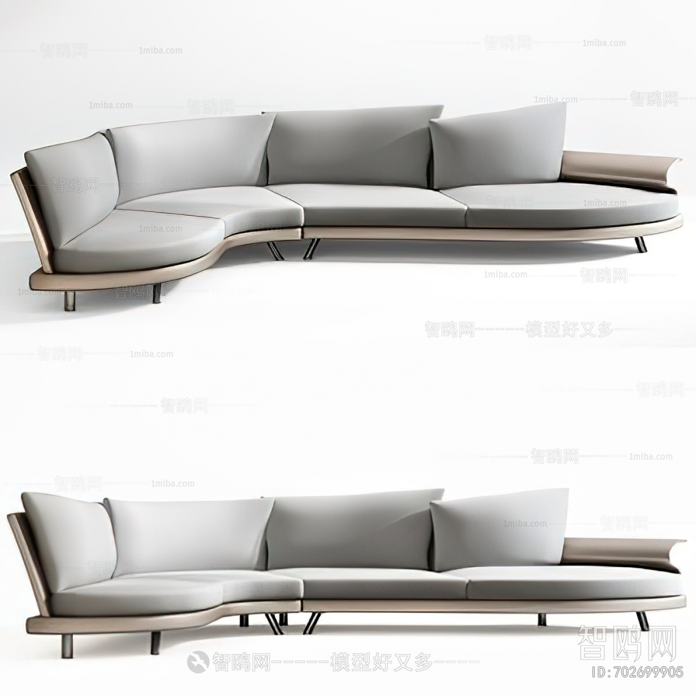 Modern Curved Sofa