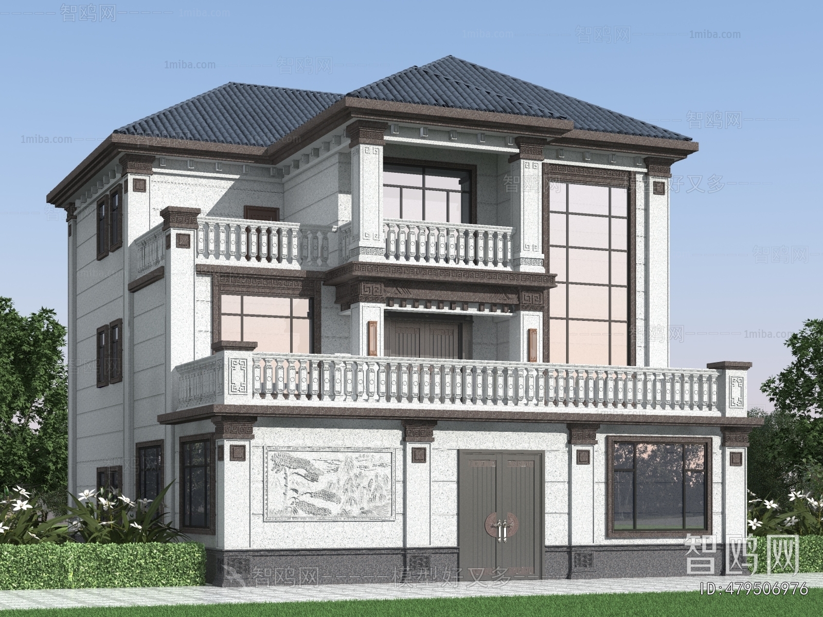 New Chinese Style Detached Villa