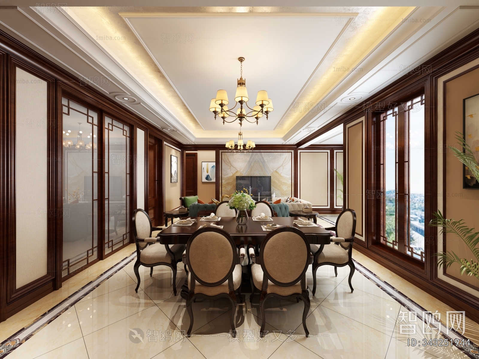 American Style Dining Room