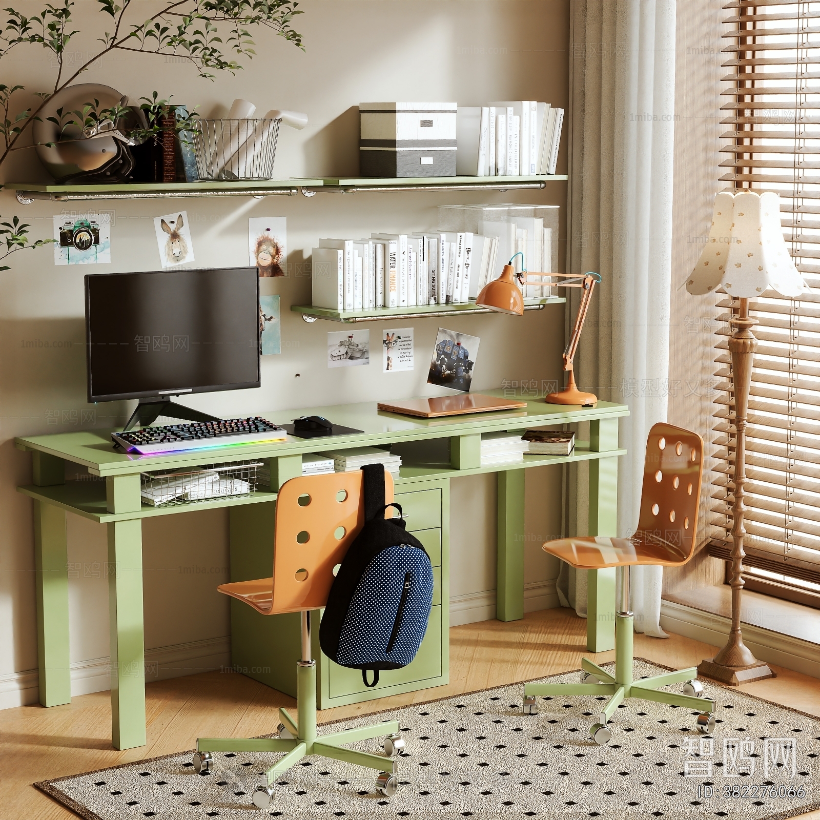 Modern Computer Desk And Chair