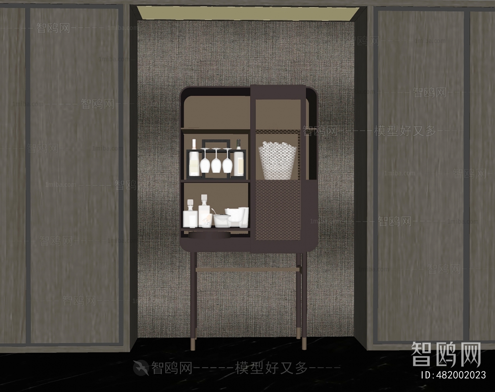 Modern Wine Cabinet